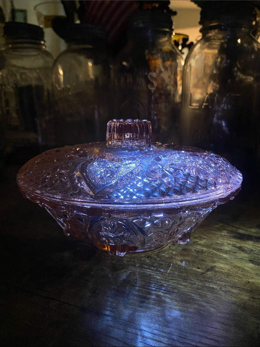 Kig Malaysia Candy Dish Fairy Lamp - Pink Decorative Servingi Bowl